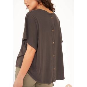 Project Social T Snap Shot Relaxed Tee Vintage Black XS NEW